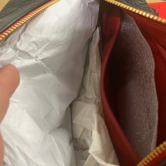 COACH DISNEY MICKEY MOUSE X KEITH HARING MAZE PRINT COSMETIC BAG NWT - Picture 6 of 7